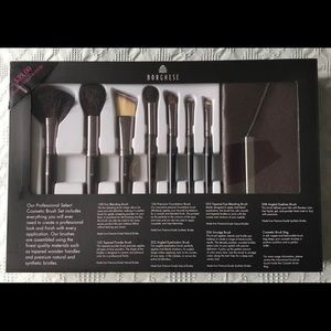 Borghese Professional Cosmetic Brush Set w/ Bag
